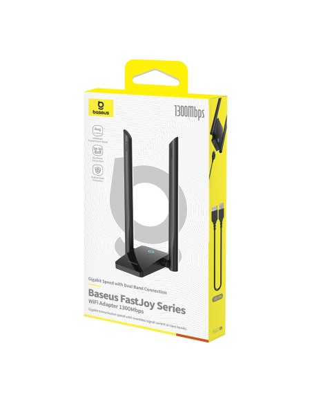 USB WiFi 2.4GHz 5GHz FastJoy Access Point 1800 Mb/ s tinklo plokštė – juoda
 
USB WiFi 2.4GHz 5GHz FastJoy Access Point 1800 Mb/ s tinklo plokštė – juoda