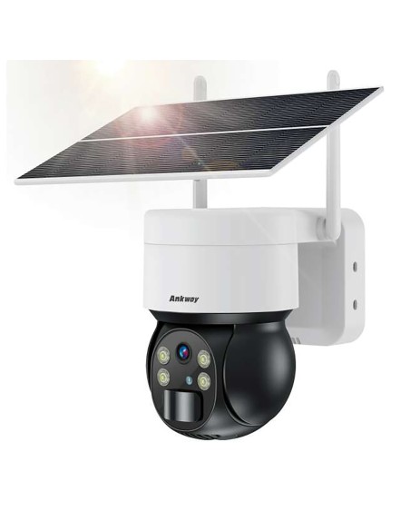 Išmani saulės PTZ WiFi kamera su 5W saulės kolektoriumi ASC006-WF – balta
 
Išmani saulės PTZ WiFi kamera su 5W saulės kolektoriumi ASC006-WF – balta