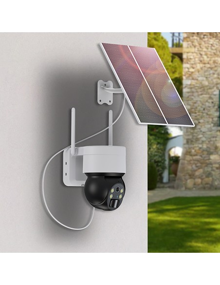 Išmani saulės PTZ WiFi kamera su 5W saulės kolektoriumi ASC006-WF – balta
 
Išmani saulės PTZ WiFi kamera su 5W saulės kolektoriumi ASC006-WF – balta