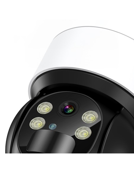Išmani saulės PTZ WiFi kamera su 5W saulės kolektoriumi ASC006-WF – balta
 
Išmani saulės PTZ WiFi kamera su 5W saulės kolektoriumi ASC006-WF – balta