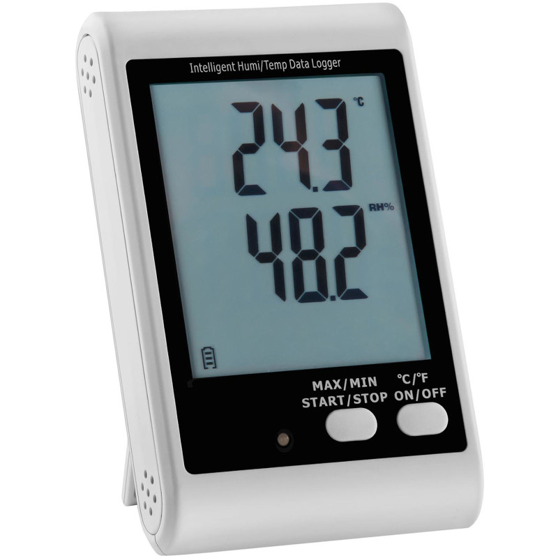 Išorinis USB temperatūros ir drėgmės registratorius, diapazonas nuo -40 iki 125C
