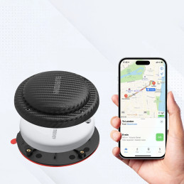 
Tag Carbon IP67 sporto įrangos stebėjimo priemonė su Apple Find My – juoda
