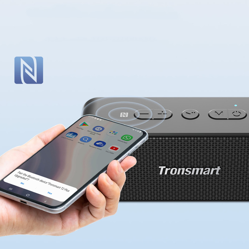 Element T2 Plus atnaujintas 20 W Bluetooth 5.3 belaidis garsiakalbis – juodas