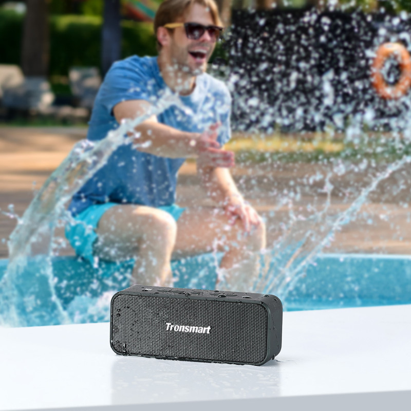 Element T2 Plus atnaujintas 20 W Bluetooth 5.3 belaidis garsiakalbis – juodas