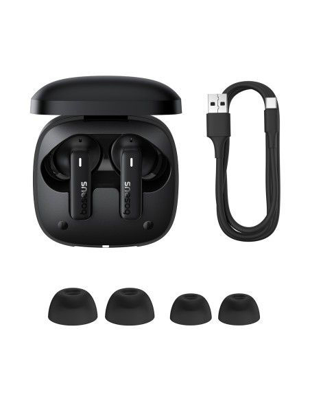 Bowie E19 TWS In-Ear belaidės ausinės USB-C – juodos
 
Bowie E19 TWS In-Ear belaidės ausinės USB-C – juodos