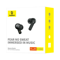 
Bowie E19 TWS In-Ear belaidės ausinės USB-C – juodos
