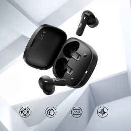 
Bowie E19 TWS In-Ear belaidės ausinės USB-C – juodos
