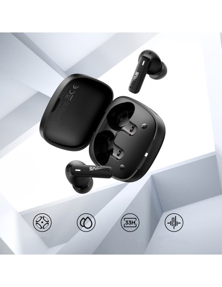 Bowie E19 TWS In-Ear belaidės ausinės USB-C – juodos
 
Bowie E19 TWS In-Ear belaidės ausinės USB-C – juodos