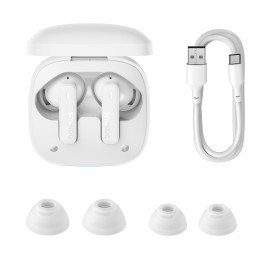 
Bowie E19 TWS In-Ear belaidės ausinės USB-C – balta
