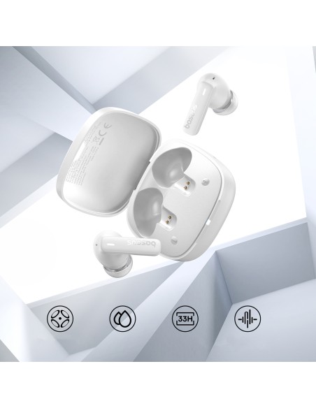 Bowie E19 TWS In-Ear belaidės ausinės USB-C – balta
 
Bowie E19 TWS In-Ear belaidės ausinės USB-C – balta