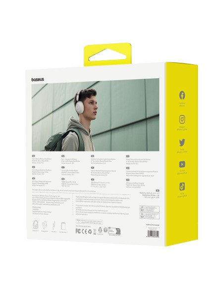 Bass 30 Max Bluetooth 5.3 belaidės ausinės – baltos
 
Bass 30 Max Bluetooth 5.3 belaidės ausinės – baltos