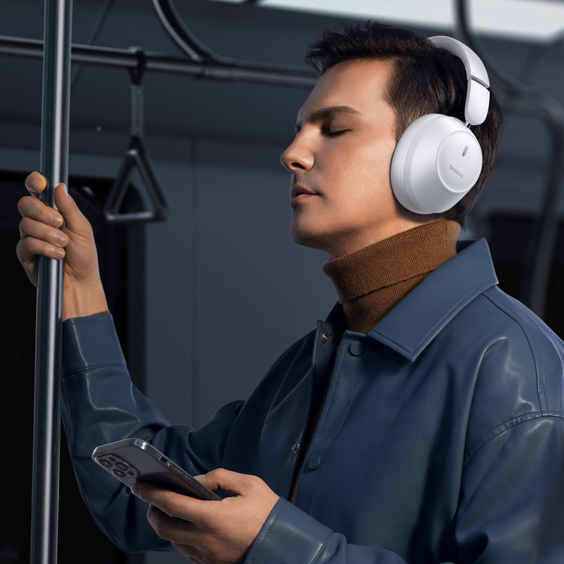 Bass 30 Max Bluetooth 5.3 belaidės ausinės – baltos