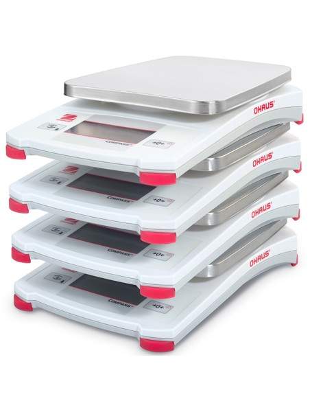 Techninės edukacinės ir tikslios baterijų valdymo skalės COMPASS CX 1200g / 0.1g - OHAUS CX1201