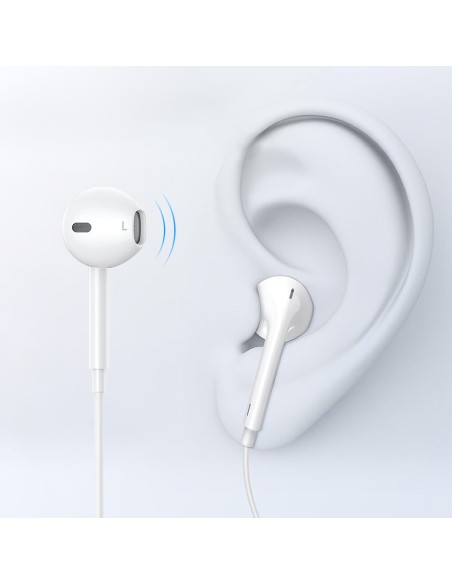 USB-C ausinės su 1,2 m laidu – balta
 
USB-C ausinės su 1,2 m laidu – balta
