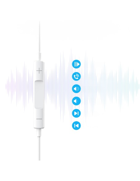 USB-C ausinės su 1,2 m laidu – balta
 
USB-C ausinės su 1,2 m laidu – balta
