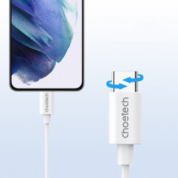 
USB-C ausinės su 1,2 m laidu – balta
