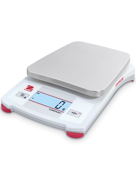 Techninės edukacinės ir tikslios baterijų valdymo skalės COMPASS CX 1200g / 0.1g - OHAUS CX1201