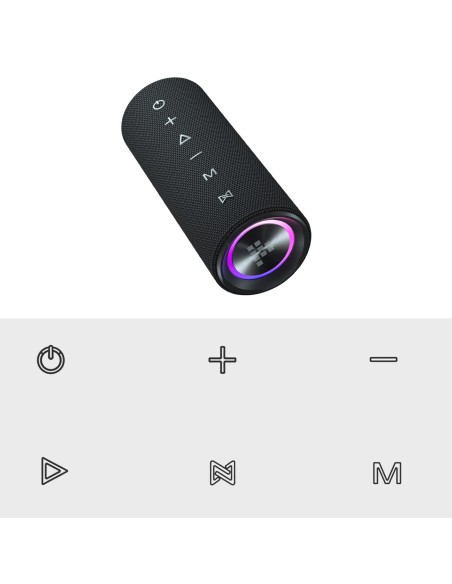 Mirtune C2 24W nešiojamasis Bluetooth garsiakalbis + USB-C AUX laidai – juodi
 
Mirtune C2 24W nešiojamasis Bluetooth garsiakalbis + USB-C AUX laidai – juodi