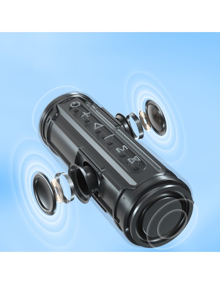 Mirtune C2 24W nešiojamasis Bluetooth garsiakalbis + USB-C AUX laidai – juodi
 
Mirtune C2 24W nešiojamasis Bluetooth garsiakalbis + USB-C AUX laidai – juodi