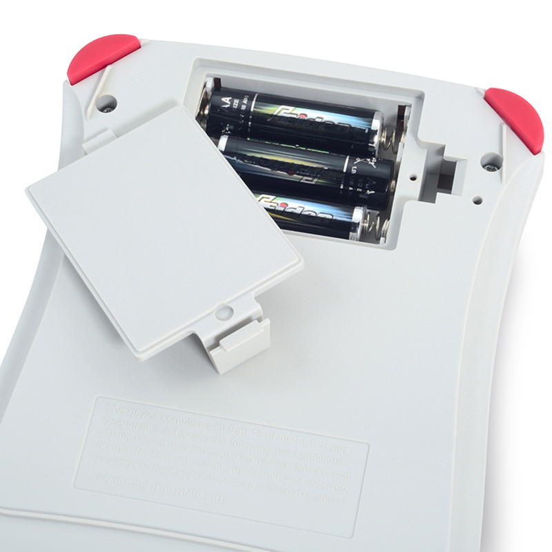 Techninės edukacinės ir tikslios baterijų valdymo skalės COMPASS CX 1200g / 0.1g - OHAUS CX1201