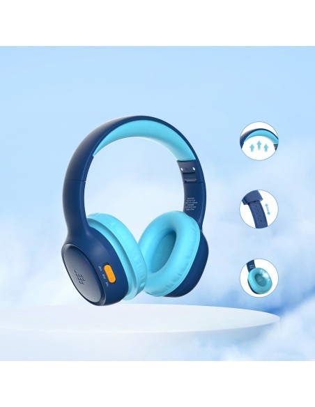 KH02 Bluetooth belaidės ausinės vaikams su garsumo valdymu – mėlynos spalvos
 
KH02 Bluetooth belaidės ausinės vaikams su garsumo valdymu – mėlynos spalvos