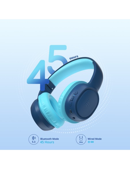 KH02 Bluetooth belaidės ausinės vaikams su garsumo valdymu – mėlynos spalvos
 
KH02 Bluetooth belaidės ausinės vaikams su garsumo valdymu – mėlynos spalvos
