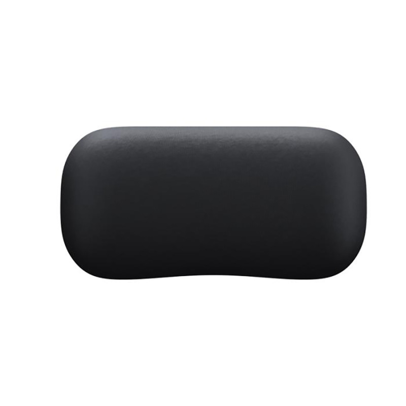 Ergonomiška riešo atrama 130 x 65 mm - juoda