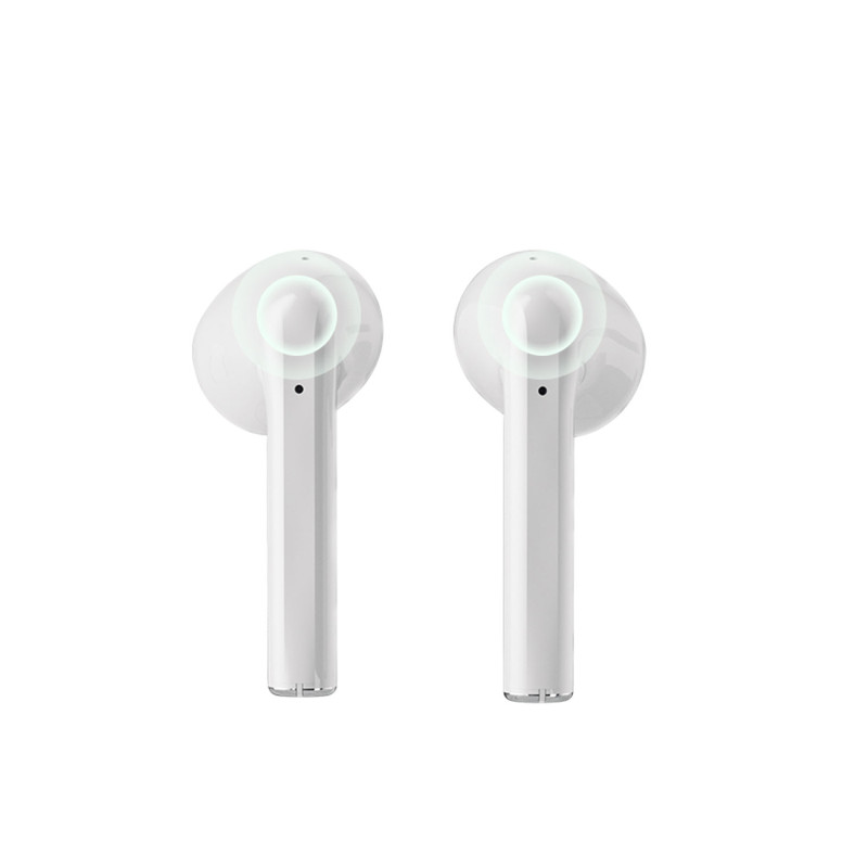 TWS Bluetooth 5.3 belaidės ausinės – baltos