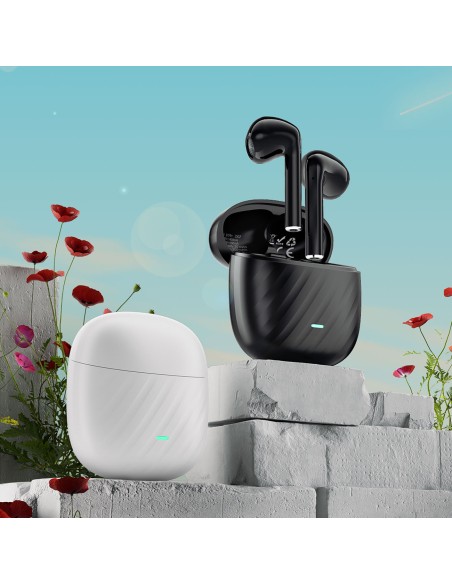 
TWS Bluetooth 5.3 belaidės ausinės – juodos
