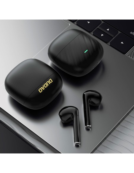 
TWS Bluetooth 5.3 belaidės ausinės – juodos
