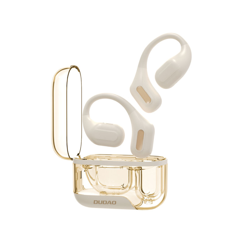 
U17Pro On-Ear belaidės ausinės su Bluetooth 5.3 ir ANC – balta
