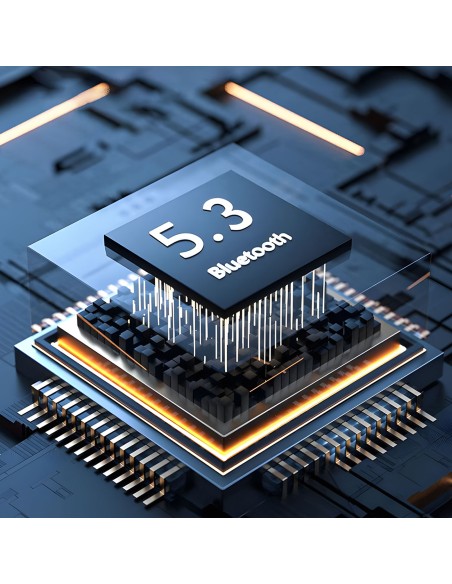 
OWS U4A verslo ausinės su mikrofonu Bluetooth 5.3 IPX5 skambučiams – juodos spalvos
