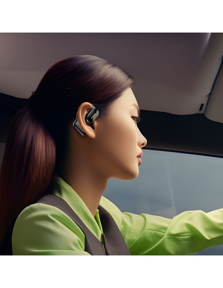 
OWS U4A verslo ausinės su mikrofonu Bluetooth 5.3 IPX5 skambučiams – juodos spalvos
