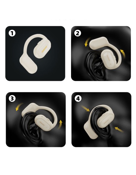 OWS U4A verslo ausinės su mikrofonu Bluetooth 5.3 IPX5 skambučiams – balta
 
OWS U4A verslo ausinės su mikrofonu Bluetooth 5.3 IPX5 skambučiams – balta