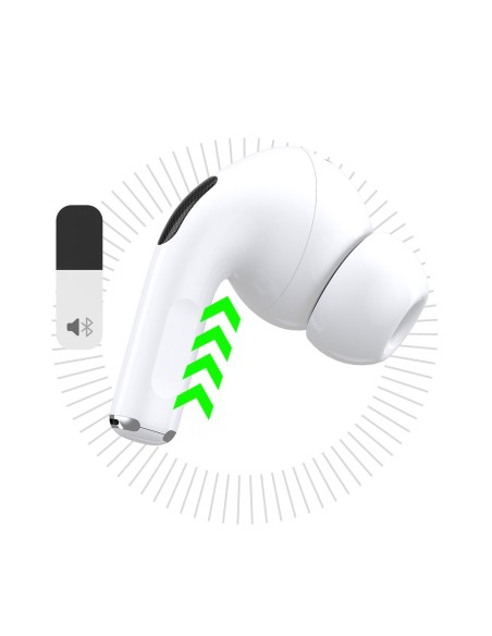 U19 TWS Wireless Bluetooth 5.3 In-Ear ausinės su LED ekranu – balta
 
U19 TWS Wireless Bluetooth 5.3 In-Ear ausinės su LED ekranu – balta