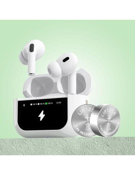U19 TWS Wireless Bluetooth 5.3 In-Ear ausinės su LED ekranu – balta
 
U19 TWS Wireless Bluetooth 5.3 In-Ear ausinės su LED ekranu – balta