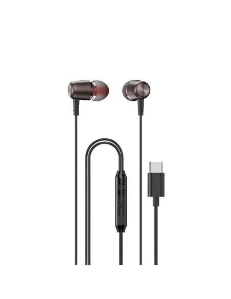 Laidinės į ausis įdedamos ausinės su mikrofonu ir nuotolinio valdymo pulteliu USB-C 1,2 m – juodos
 
Laidinės į ausis įdedamos ausinės su mikrofonu ir nuotolinio valdymo pulteliu USB-C 1,2 m – juodos