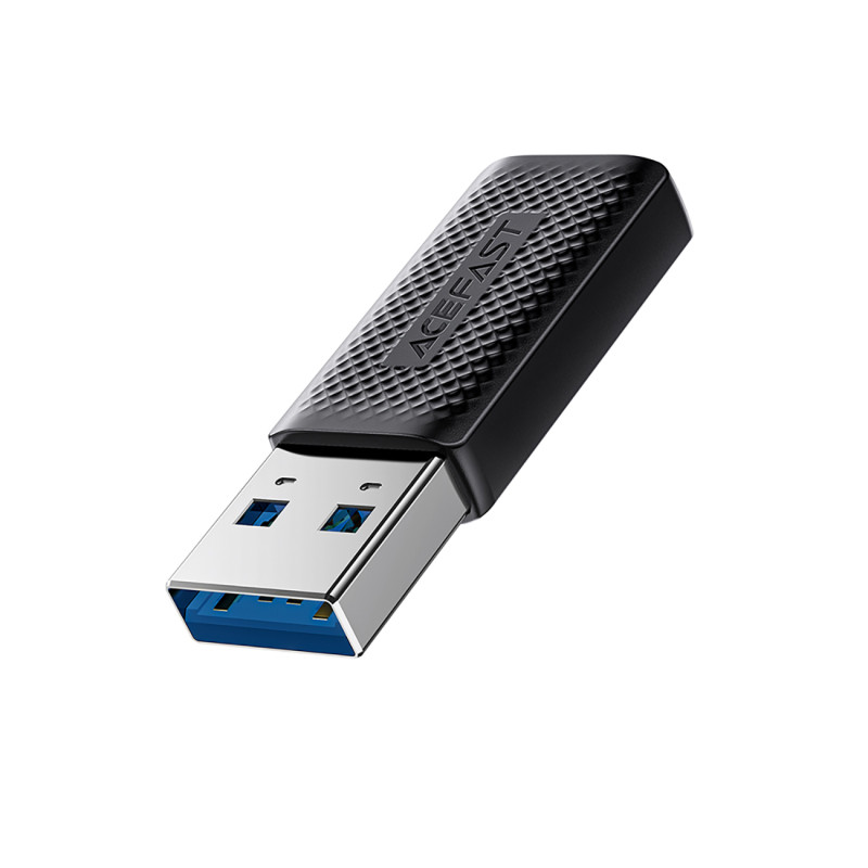 USB-C į USB-A 3.0 (vyriškas) 5Gb/ s adapteris – juodas
