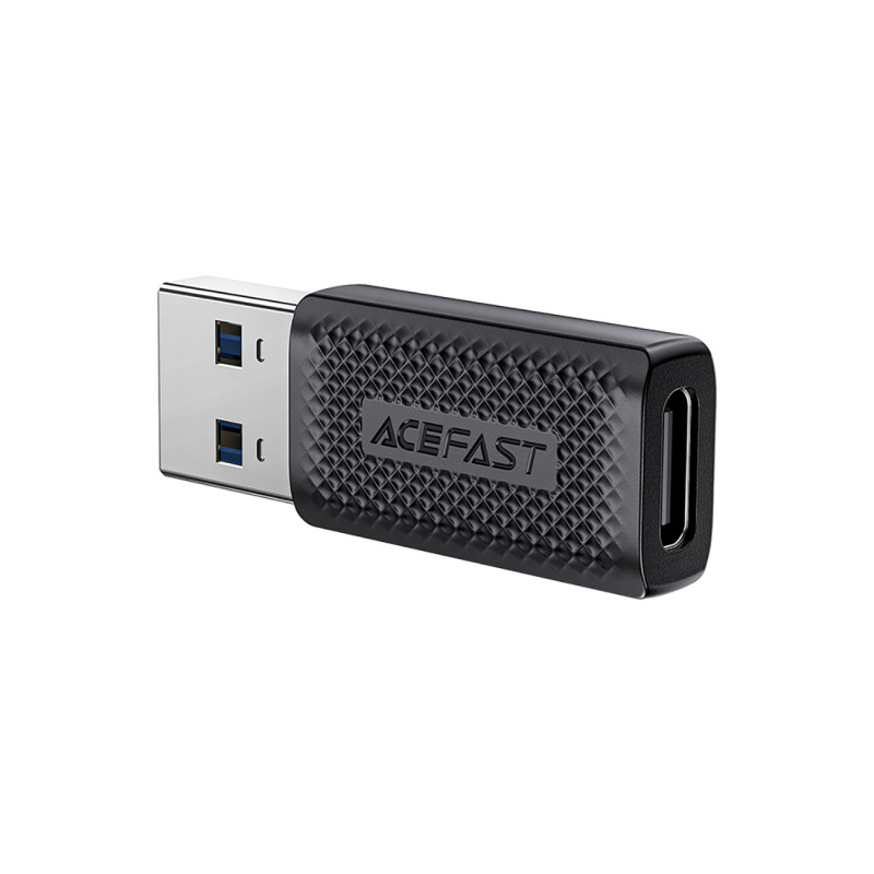 USB-C į USB-A 3.0 (vyriškas) 5Gb/ s adapteris – juodas