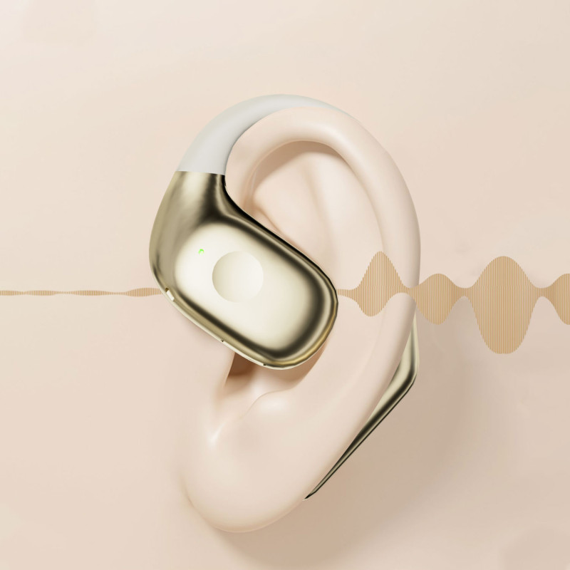 „Bluetooth“ verslo ausinės U17Max OWS USB-C – balta