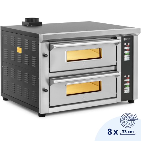 Elektrinė picų krosnelė su šamotu 8 picoms, skersmuo 33cm 400V 8400W
 
Elektrinė picų krosnelė su šamotu 8 picoms, skersmuo 33cm 400V 8400W