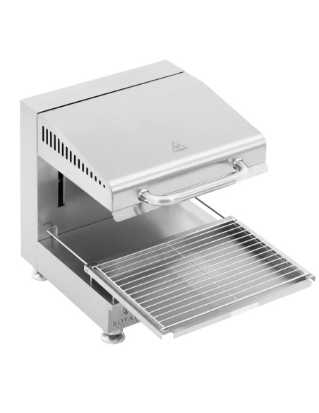 
Salamanader pita skrudintuvas su reguliuojamu aukščiu 45 cm 230 V 2800 W
