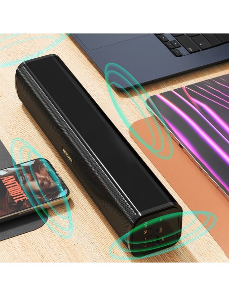 Y2+ Bluetooth 5.0 garsiakalbis 2400mAh SD USB FM – juodas
 
Y2+ Bluetooth 5.0 garsiakalbis 2400mAh SD USB FM – juodas