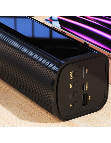 Y2+ Bluetooth 5.0 garsiakalbis 2400mAh SD USB FM – juodas
 
Y2+ Bluetooth 5.0 garsiakalbis 2400mAh SD USB FM – juodas