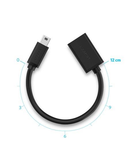 Adapteris mini USB-B (vyriškas) - USB-A (moteris) OTG 10cm - pilkas
 
Adapteris mini USB-B (vyriškas) - USB-A (moteris) OTG 10cm - pilkas