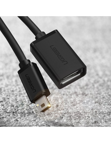 Adapteris mini USB-B (vyriškas) - USB-A (moteris) OTG 10cm - pilkas
 
Adapteris mini USB-B (vyriškas) - USB-A (moteris) OTG 10cm - pilkas