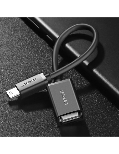 Adapteris mini USB-B (vyriškas) - USB-A (moteris) OTG 10cm - pilkas
 
Adapteris mini USB-B (vyriškas) - USB-A (moteris) OTG 10cm - pilkas