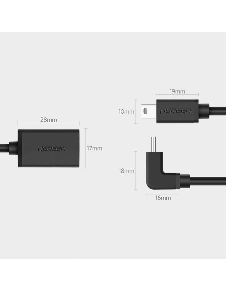 Adapteris mini USB-B (vyriškas) - USB-A (moteris) OTG 10cm - pilkas
 
Adapteris mini USB-B (vyriškas) - USB-A (moteris) OTG 10cm - pilkas
