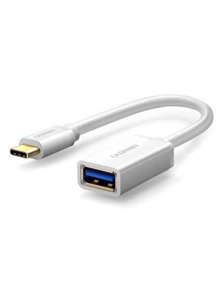 USB-A 3.0 (moteris) – USB-C 3.0 (vyriškas) OTG adapteris – baltas
 
USB-A 3.0 (moteris) – USB-C 3.0 (vyriškas) OTG adapteris – baltas