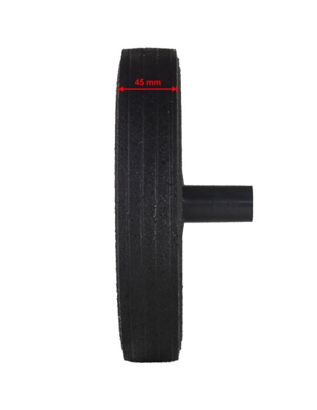 Ratas gumos atliekų konteinerio kibirui sk. 250 mm